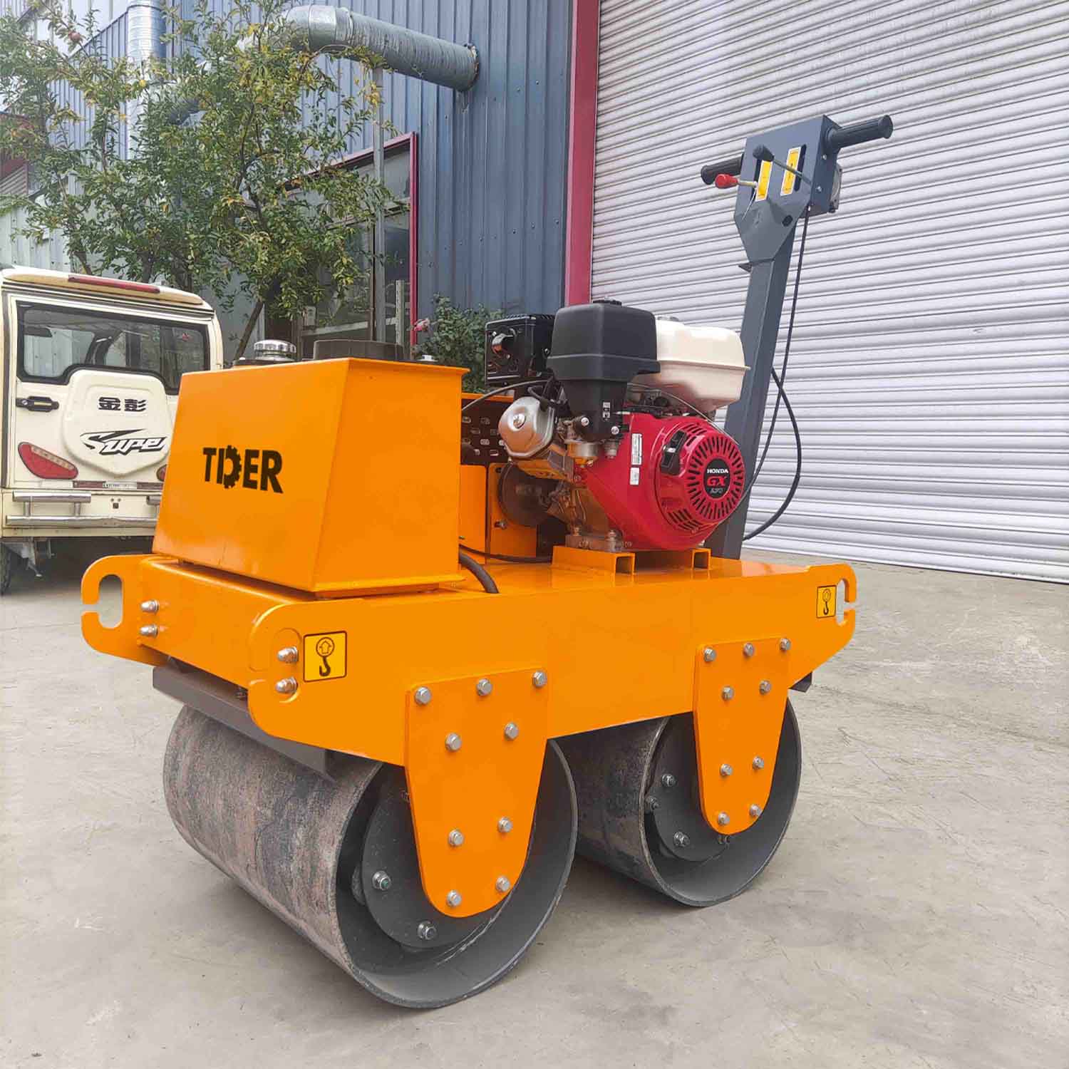 Walk Behind Double Drum Roller