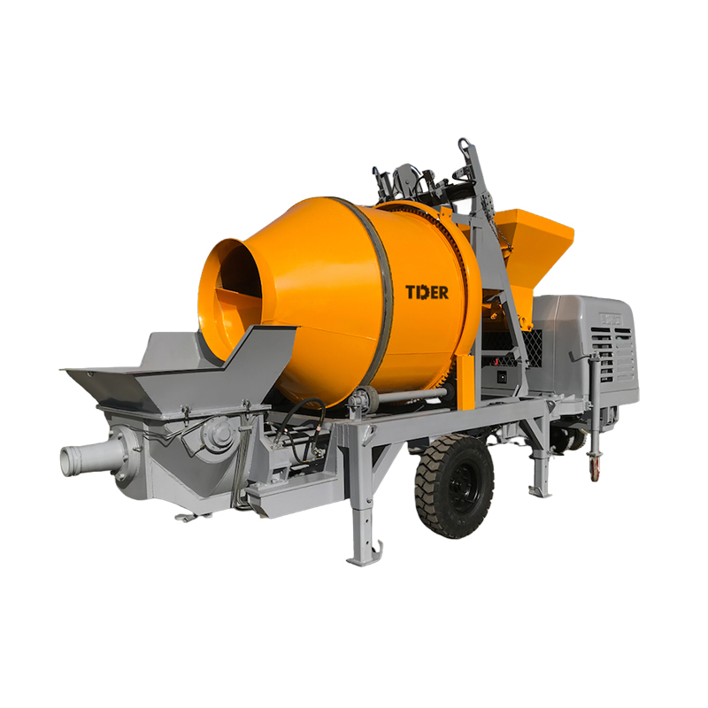 Concrete Mixer And Pump